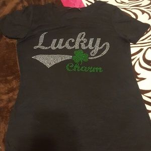 Thin LUCKY CHARM top